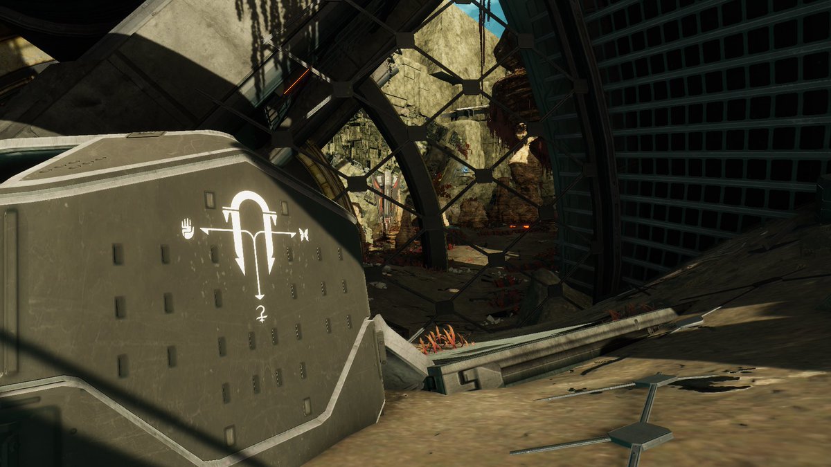HouseResVrc's tweet photo. Eliksni operations into recovering golden age technology are back on track.

Here’s a look at what’s been happening in the last few weeks.

#VRChatDestiny #DestinyVRChat #VR #VRCHAT #vrchatcommunity https://t.co/jSE5qCxcOz