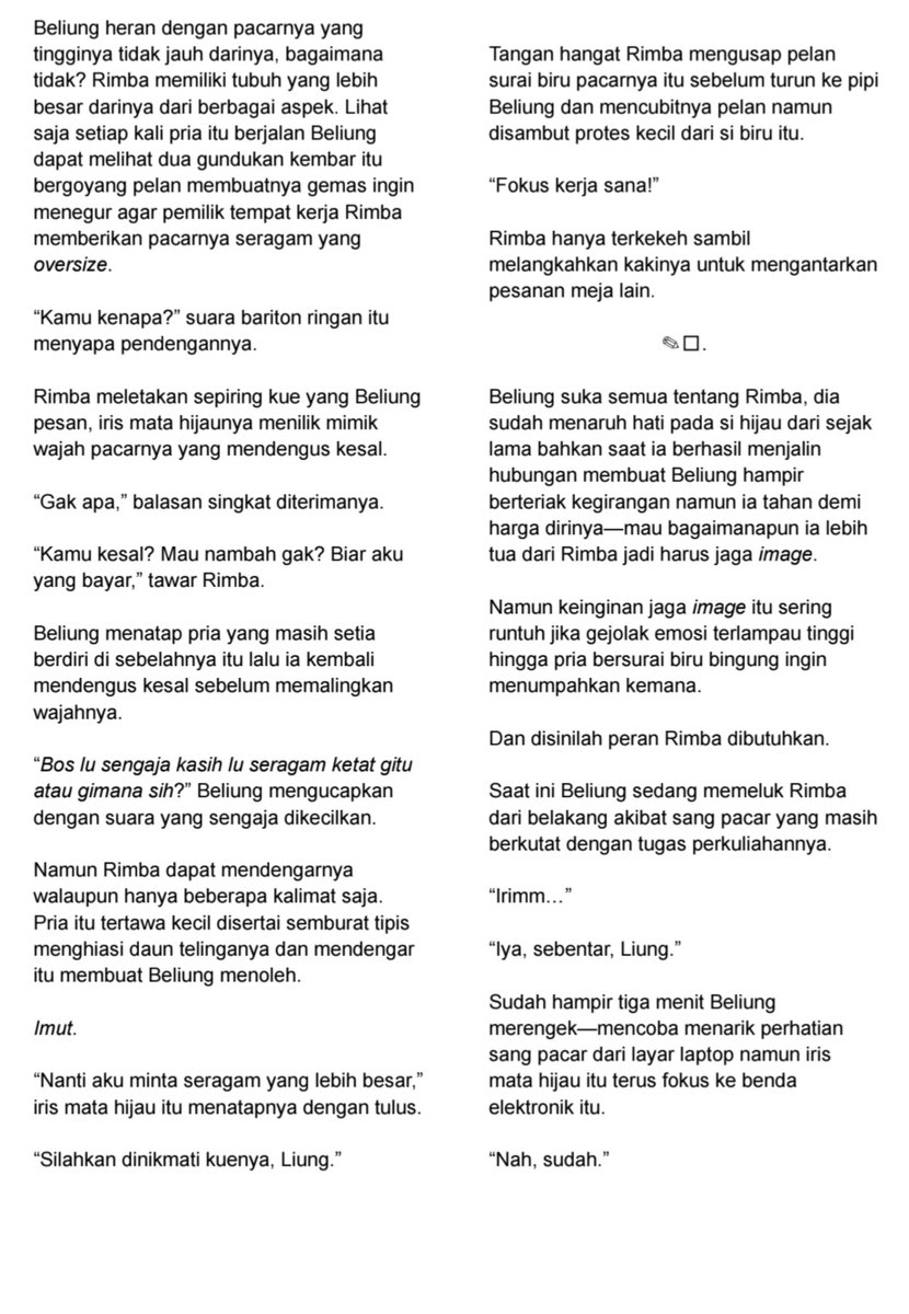 Chihira45's tweet photo. [No title] aku bingung mau kasih judul apa jadi di kosongkan aja

#boicest #RimBel #BelRim https://t.co/6ORLpDCmOK