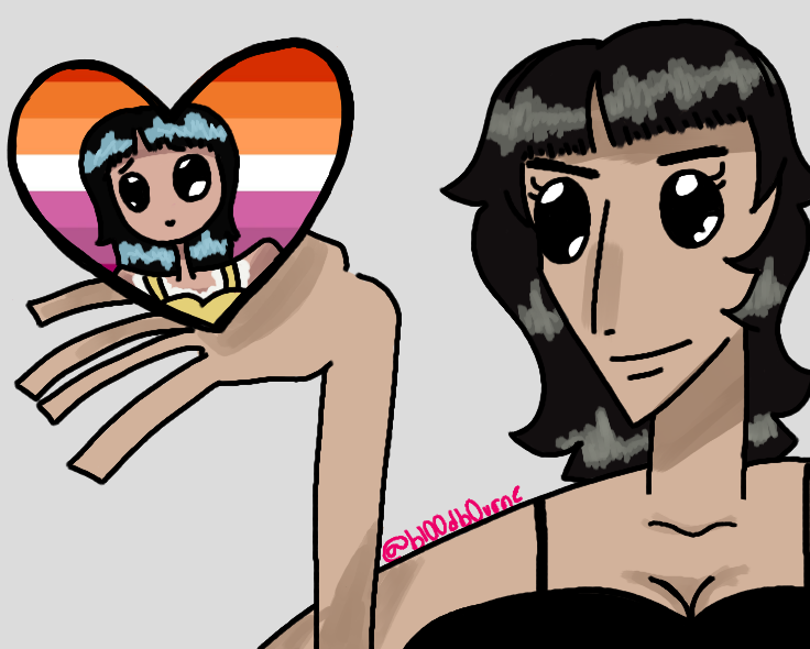 bl00db0urnee's tweet photo. Some wonderful #yuri I made for a irl friend! Her and Nico from #ONEPIECE〜 

#wlw #digitalart #illustrationㅤ #yuriart https://t.co/lwsqhThMCS