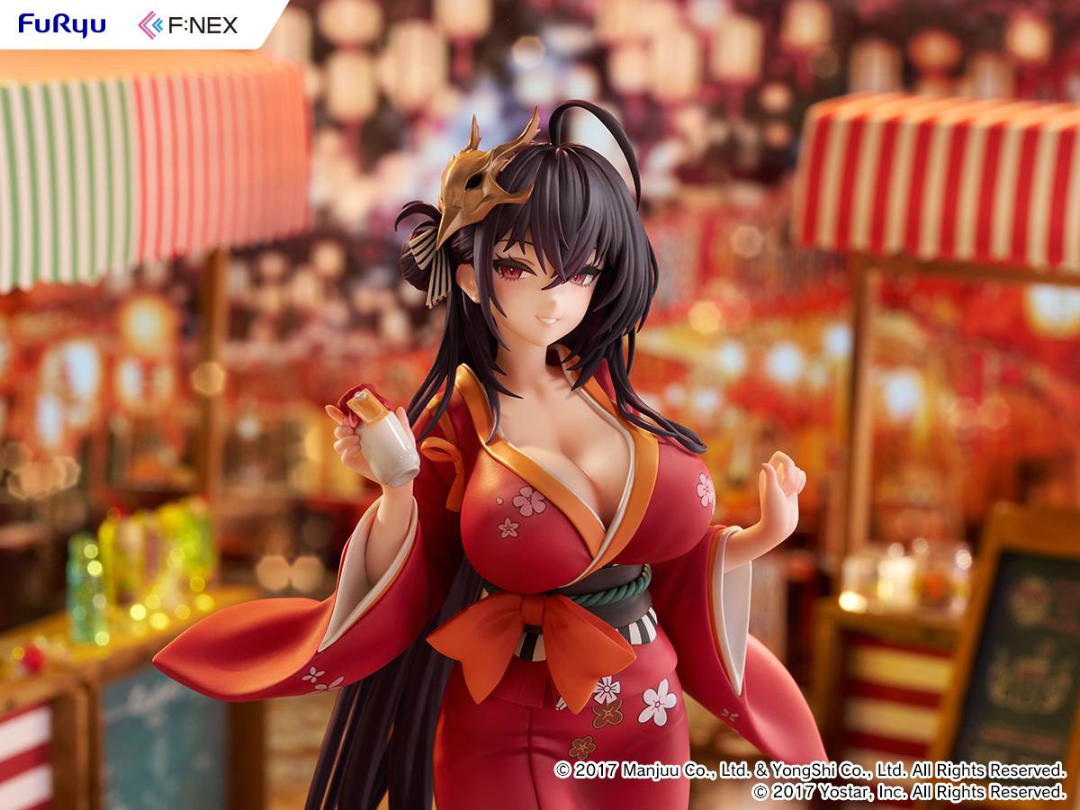 Nin_Nin_Game's tweet photo. Elegance meets irresistible charm 🌸❤️
Taihou from Azur Lane arrives in a stunning Yukata Ver. as a beautifully crafted 1/7 scale figure from FuRyu's F:NEX line.
Pre-order now 👉 https://t.co/iCRid6L1z9
#AzurLane #Taihou #FNEX #FuRyu #AnimeFigures #FigureCollection https://t.co/a7QzijyLG8
