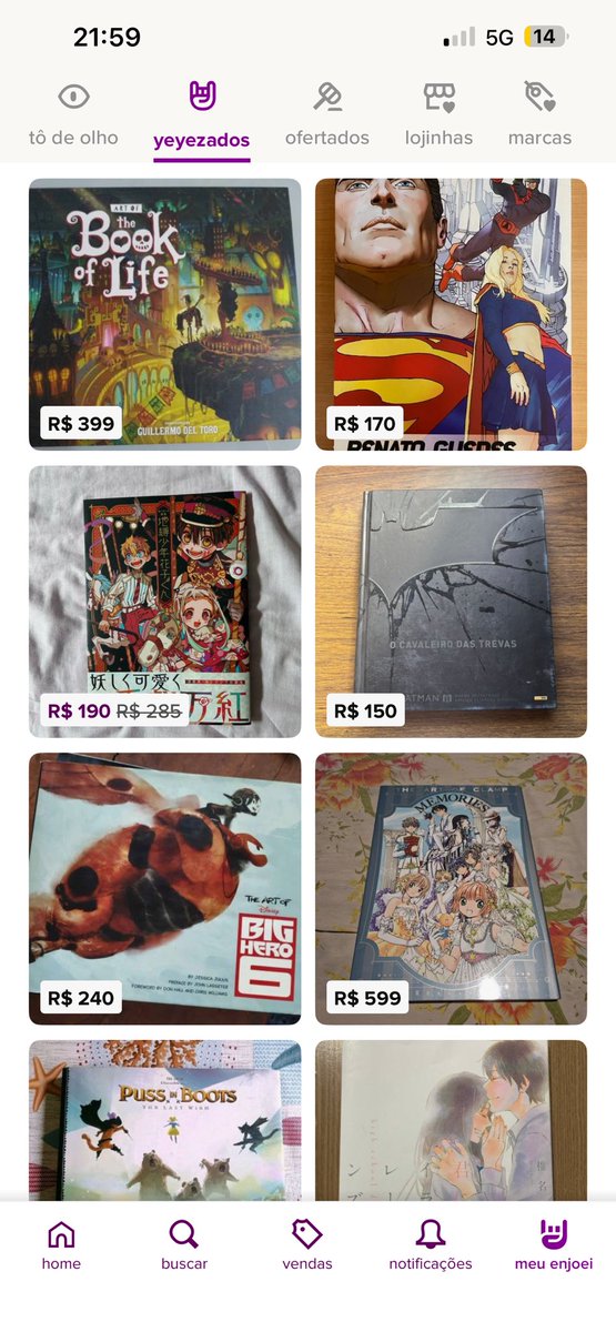 itsabel_222's tweet photo. ficando MALUCA com os artbooks disponíveis pra comprar no enjoei https://t.co/x7SwMGCcEU