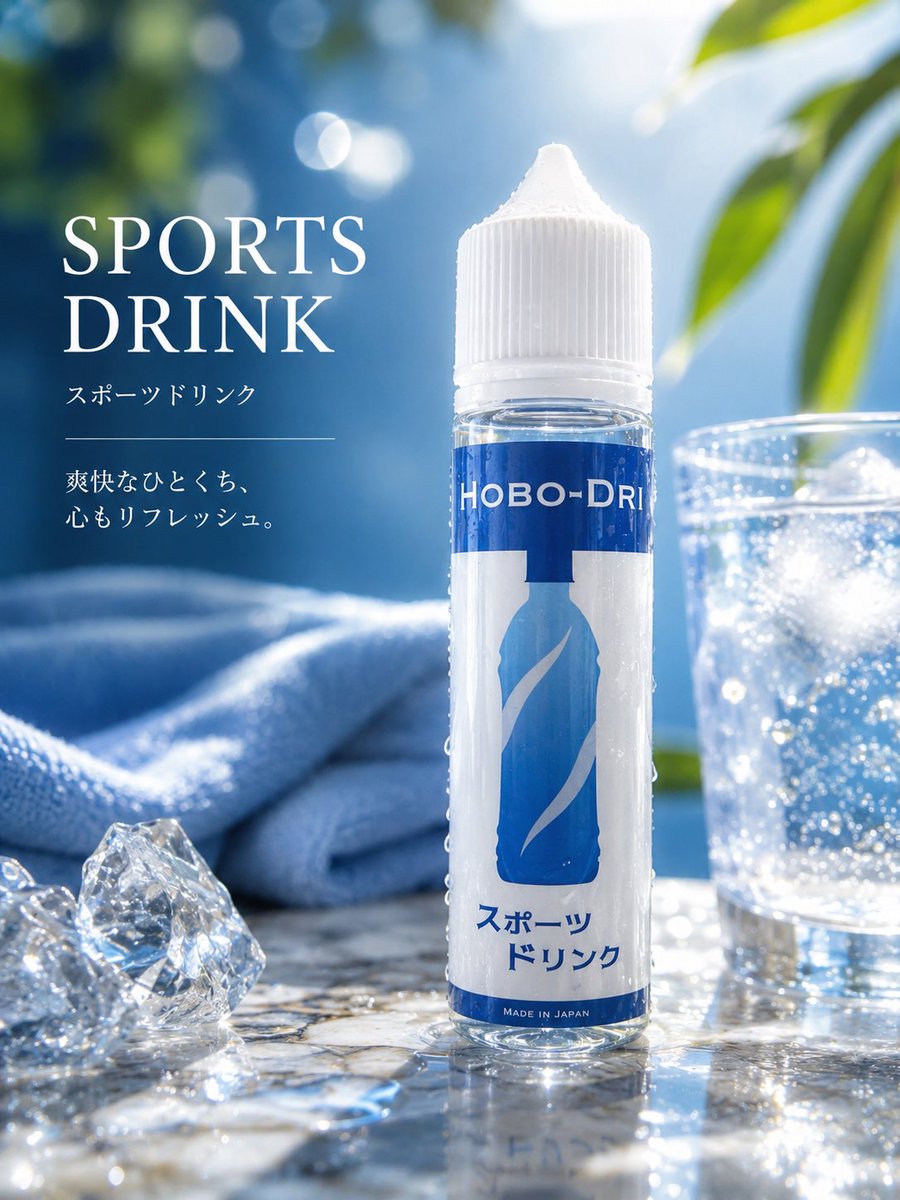 MrVAPE_kawasaki's tweet photo. 🎁✨毎週開催！HOBO-DRIリキッド プレゼント企画✨🎁

今週は【🏃スポーツドリンク🌴】 を
抽選で3名様にプレゼント🎁✨

さらに…

🔥リポスト50件達成で当選者を3→5名様に増枠！🔥

みんなで50リポストを目指しましょう🙌

【応募方法】
① このアカウントをフォロー
② この投稿をリポスト🔁(引用だと嬉しいな☺️)
③ リプライで「来週プレゼントしてほしいフレーバー」をコメント💬

👇来週の候補はこちら👇

⚡ エナジードリンク
🍃 シトロネラグラスティー
🧊 シトロネラアイスティー
❄️ コールドメンソール

✨一番リクエストの多かったフレーバーを、来週のプレゼントとして開催予定！

たくさんのご応募お待ちしています😊

📅応募締切：7月24日(金) 23:59
📩当選者にはDMでご連絡します。

※注意事項はこちら👇