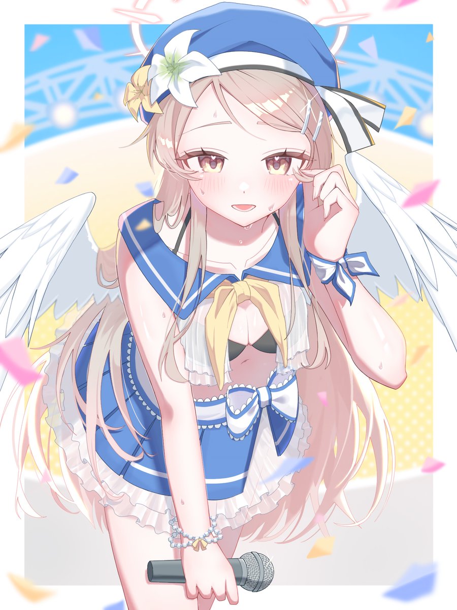 cheese_xx245's tweet photo. セーラー水着ナギサ様💙
#ブルアカ https://t.co/umA2zXBUTY