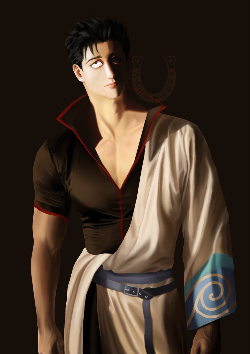 kahowboy's tweet photo. higuruma as gintoki 🍡🍓🍼 #jjk #higuruma https://t.co/dWT2IQy2ne