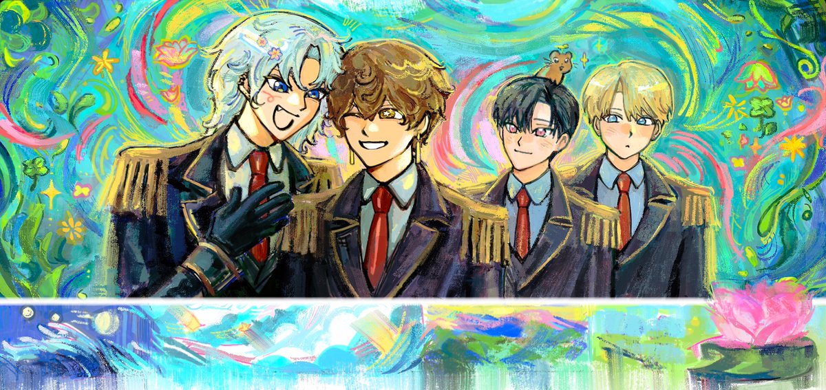 alchemyfart's tweet photo. their smiles charm me https://t.co/IJGWaCkzRK