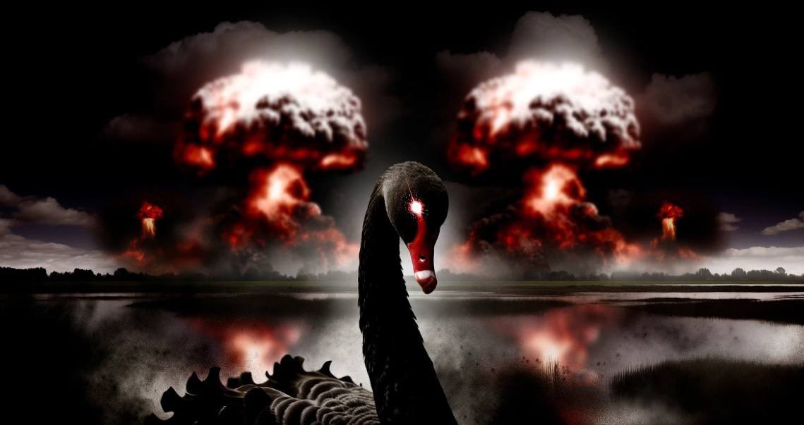 _The17thletterQ's tweet photo. Buckle up, America. The storm on the horizon isn’t just brewing; it’s practically upon us, with the ferocity of a ‘Black Swan event’ that promises to redefine the very fabric of our nation. https://t.co/0DKLadG1B5