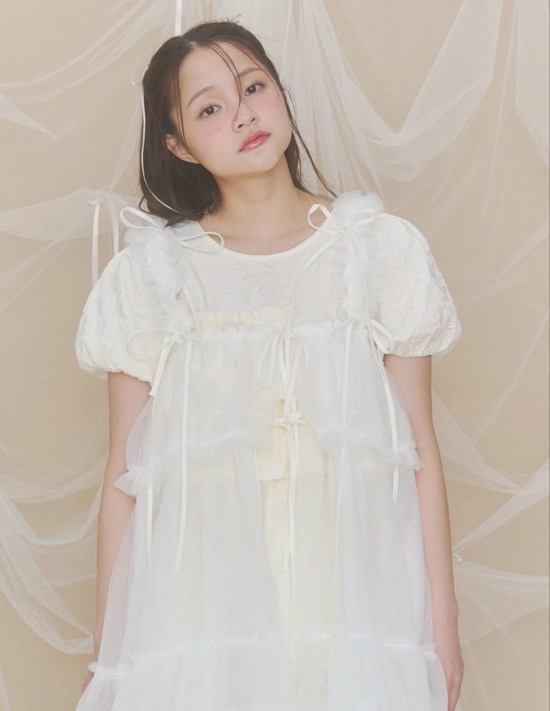 ▷おすすめアイテム チュールフリルロングハーネス オフホワイト(完売