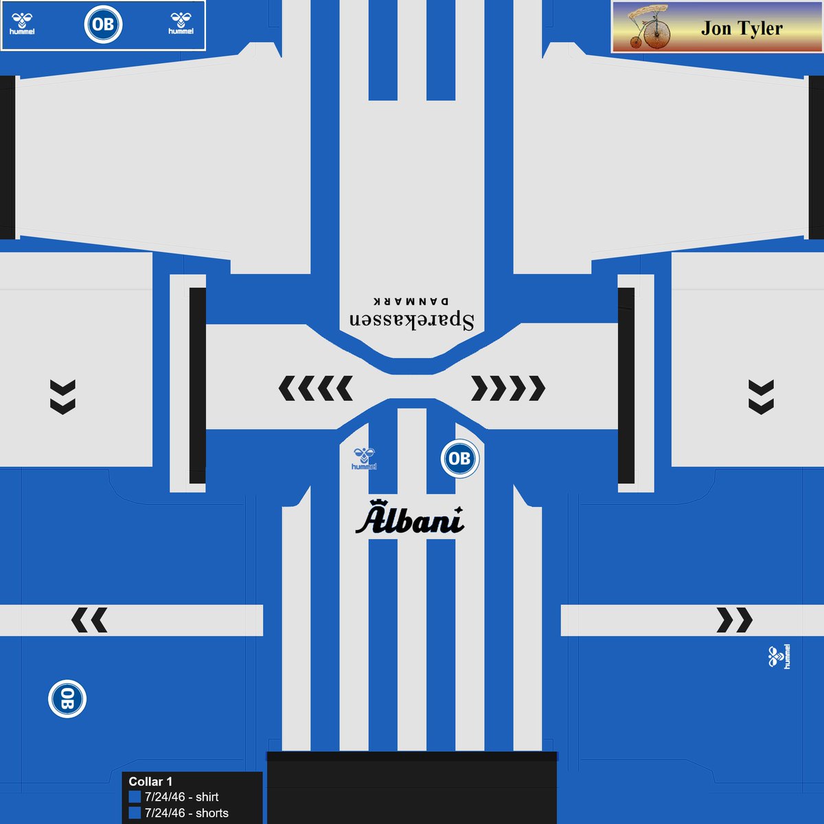 JonathanTy67881's tweet photo. OB - Odense Boldklub (Denmark) Home 26/27 https://t.co/NauEILIIZi