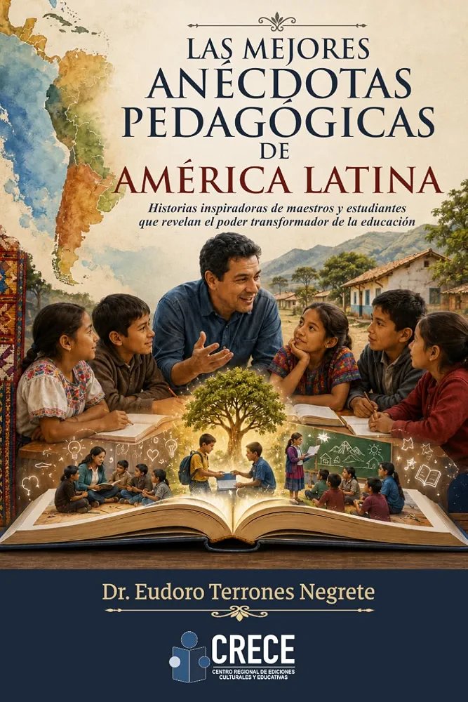 eudoroterrones's tweet photo. LAS MEJORES ANÉCDOTAS PEDAGÓGICAS DE AMÉRICA LATINA
Descubra las historias más inspiradoras de los grandes educadores latinoamericanos. Cada anécdota encierra una lección de vida, vocación, ética y amor por la enseñanza.
Autor: Dr. Eudoro Terrones Negrete https://t.co/RmvYlCe0ej