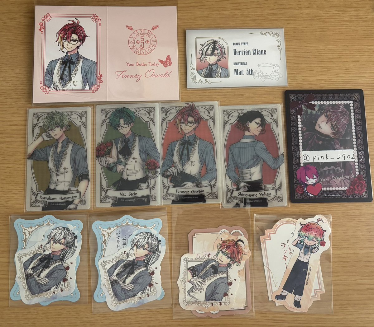 pink_2902's tweet photo. 【交換】あくねこ　アニカフェ　Royal Rose Tea Party 缶バッジ　クリカ　クリアカード　店員カード　コレクション

譲】画像参照
求】ラト

検索からもお気軽にお声かけくださいませ🙇🏻‍♀️ https://t.co/tlh8NQGFwO
