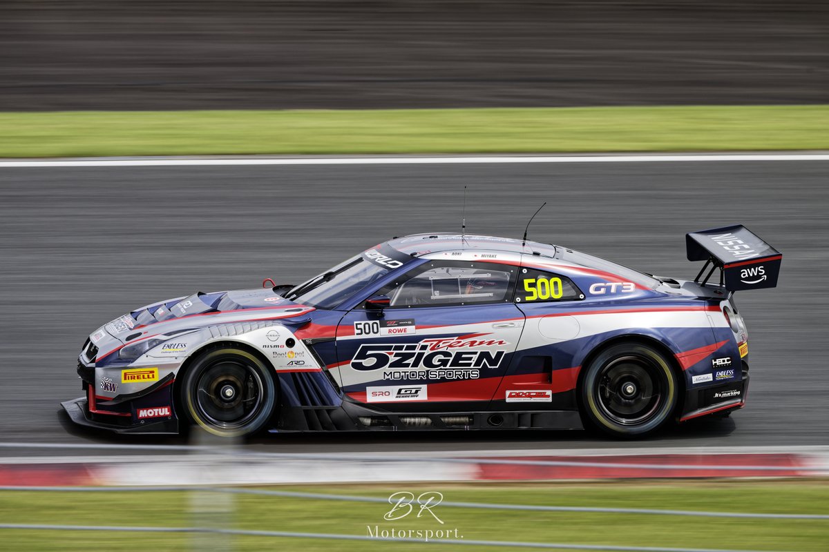 BrpImage's tweet photo. TEAM 5ZIGEN
Takayuki AOKI / Atsushi MIYAKE
Nissan GT-R NISMO GT3
FUJI Rd.5/6
#NISMO #GTR #5ZIGEN https://t.co/DPxnhzw7Oq
