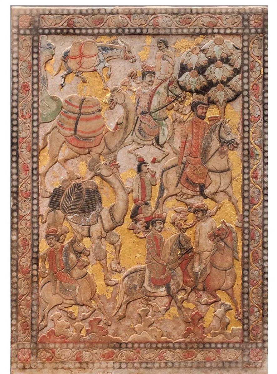 persiaantigua's tweet photo. Tomb of Sogdian man, An Bei: sadly it was looted. Part of base (1-2) is now at Tang West Market Museum, Xi'an, China. 4 panels are in private collection, Macau. Some other panels in unknown location(s) https://t.co/IEqFheiibM