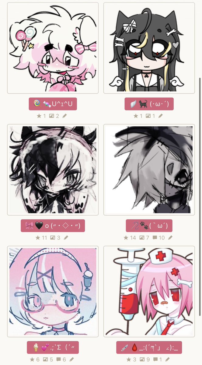 fivefifty550's tweet photo. here are my favorite oc’s Ok? https://t.co/qsWTfsVVtO