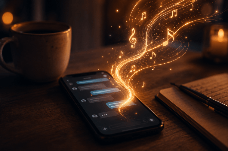 MusicSeed_ai's tweet photo. Some messages feel like lyrics.
A goodbye.
A confession.
A random joke.
A sentence you keep rereading.
MusicSeed can turn a few words into a full song.
💬 What message would you turn into music?
#MusicSeed #AIMusic #Lyrics #CreateWithAI https://t.co/1bEuAGqB0V