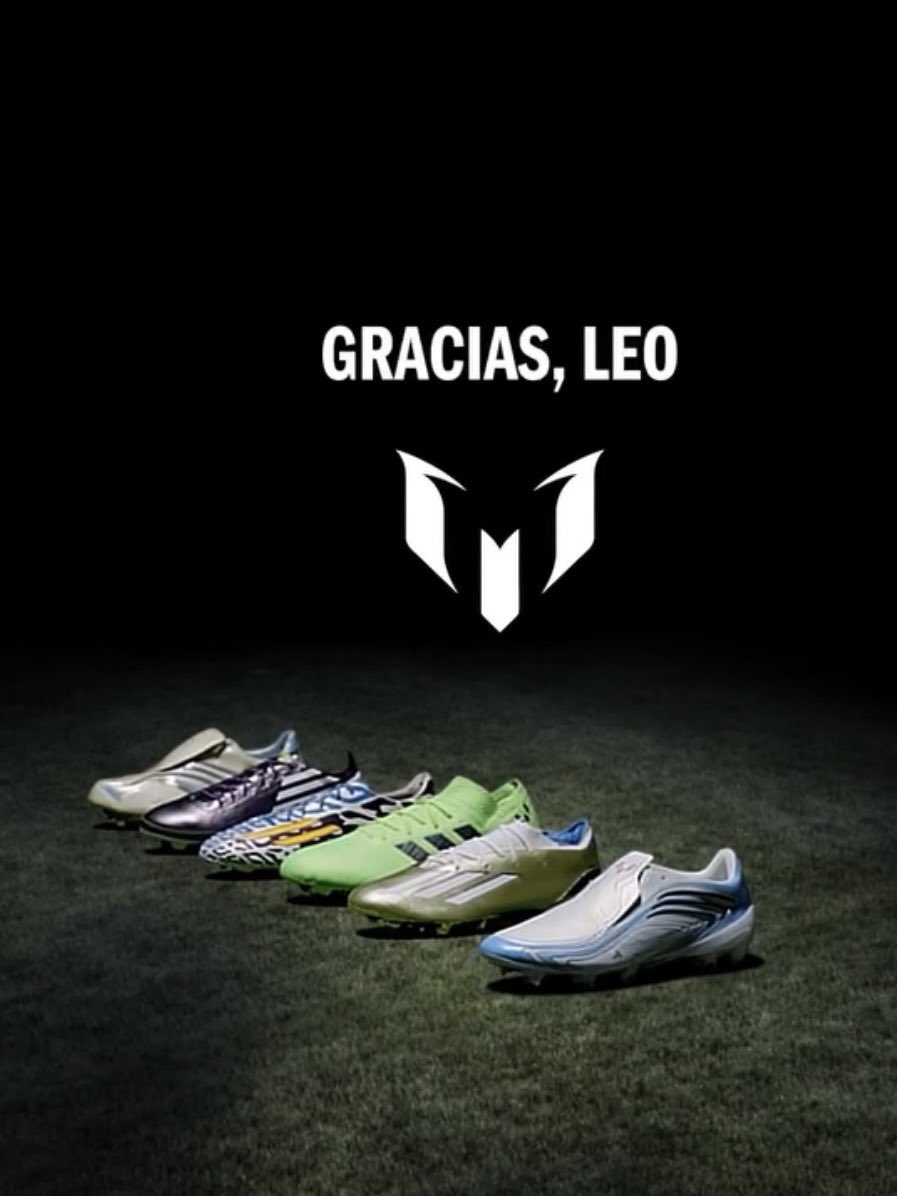 bcapparel's tweet photo. adidas celebrates the GOAT Lionel Messi following his final World Cup run 🐐👏 https://t.co/jjJYcTON7j