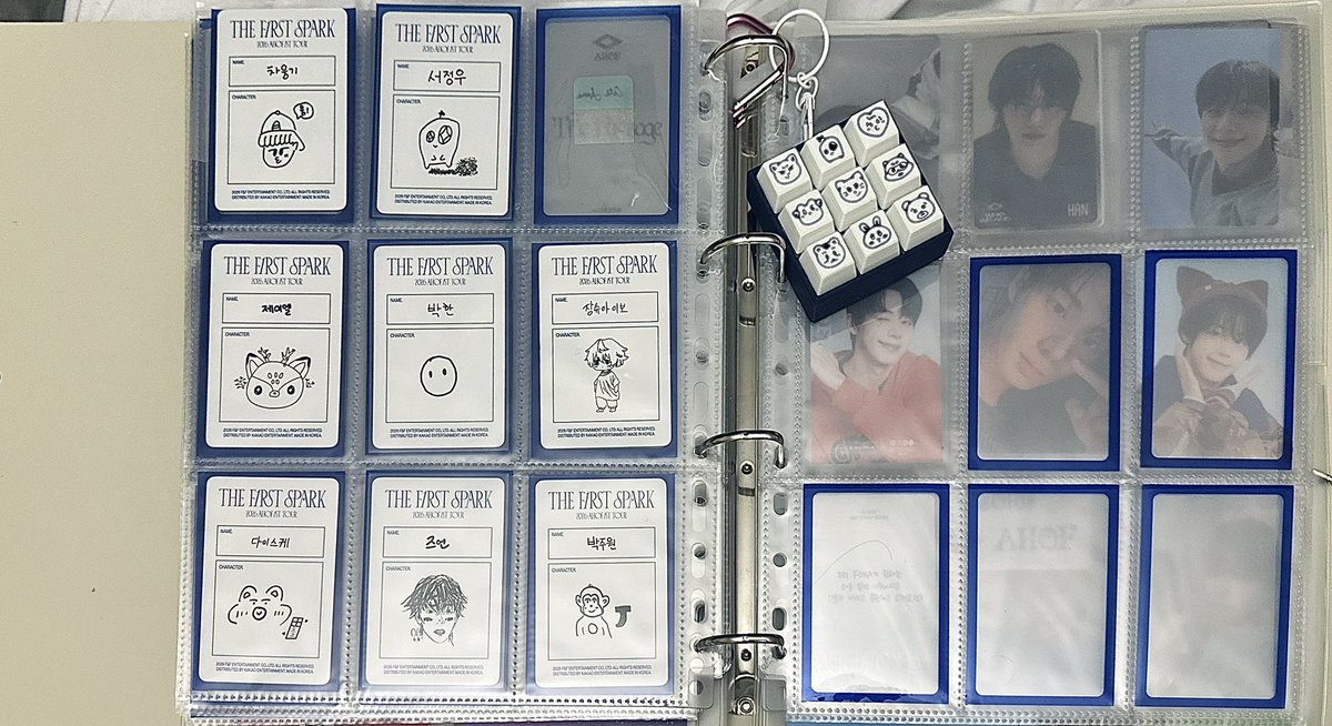 LovelyJourneys_'s tweet photo. It's time for my OT9 Binder Tour (that absolutely no one asked for)🤭.

These are my favorite sets that I just couldn't let go of. Multiple binders are definitely not for the weak— especially when I need same pocas for OT9 sets, for my bias line, and for my crashouts.

I've already let go of a lot of my sets and kept only my favorites (and few dupes). The money went toward new pocas (where else 🙄), pledges, supporting my favorite artists, and other fangirl expenses. This comeback, I just want to enjoy collecting with less stress while supporting my nine however I can. Collecting will always be part of the game. 😂

Maybe tomorrow I'll do my Haneulz crashout binder tour.

PS: Also, my priority for this comeback is the OT9 photocards with the members’ drawings on the back. 🧑🏻‍🎨

#AHOF