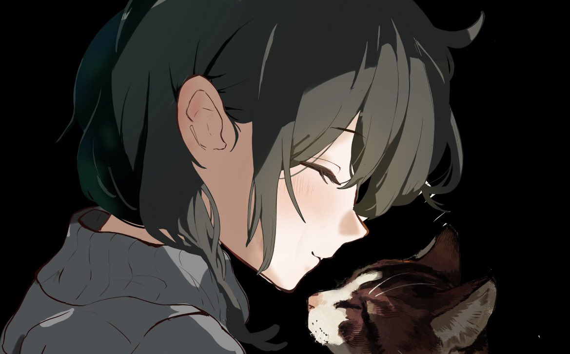 edps1976's tweet photo. *\作品紹介/*

2年生の作品です✨

顔に視線が行くように光の当て方を
工夫しました！
夜の安心感を出すために反射光を入れ
全体が暗くなりすぎないようにしました！！

#イラスト　#オリキャラ https://t.co/JVniWxS4dJ
