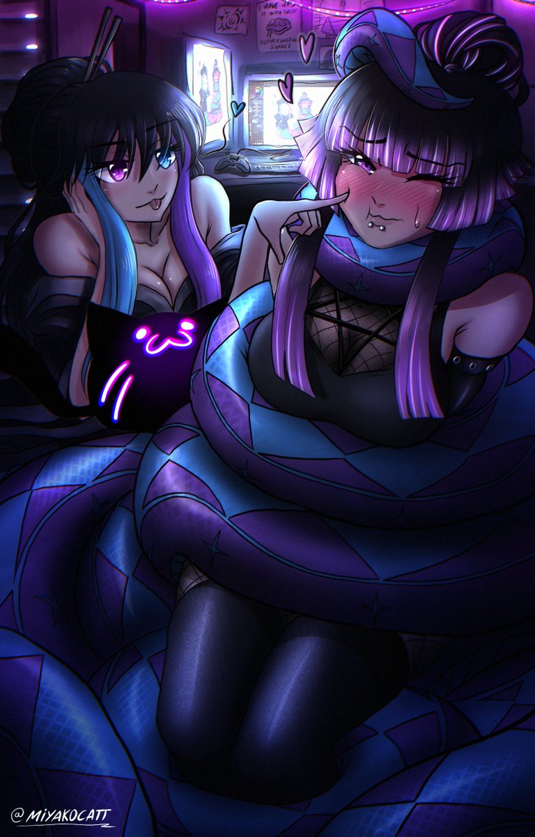 Miyakocatt's tweet photo. Twilight invites herself over at Miyako's place
Miyako doesn't seem to mind it too much tho :3c
(This is a repost of a comm I made for @TentacleBlast <3) https://t.co/mMxcfVUQUj