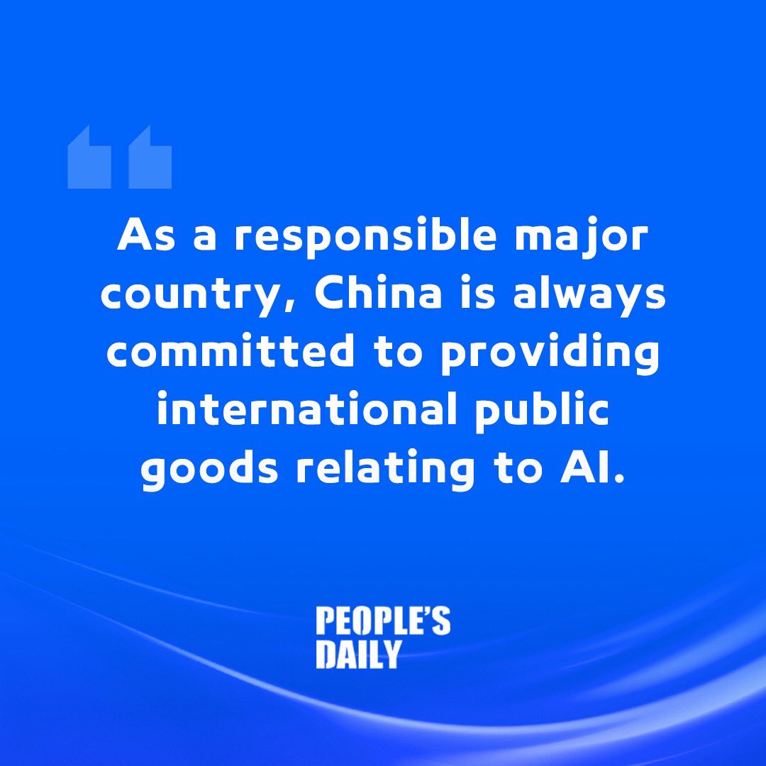 PandaDwen's tweet photo. Highlights of Xi's Keynote speech at 2026 World AI conference.#China #AI https://t.co/3OsCk6Nwim