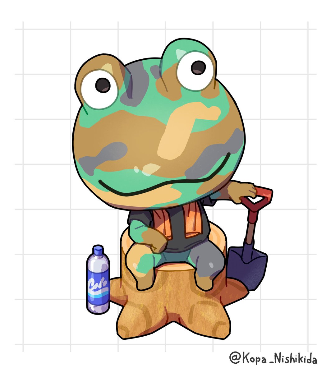 Kopa_Nishikida's tweet photo. フルメタル🐸 https://t.co/b6OiHDh5Z4