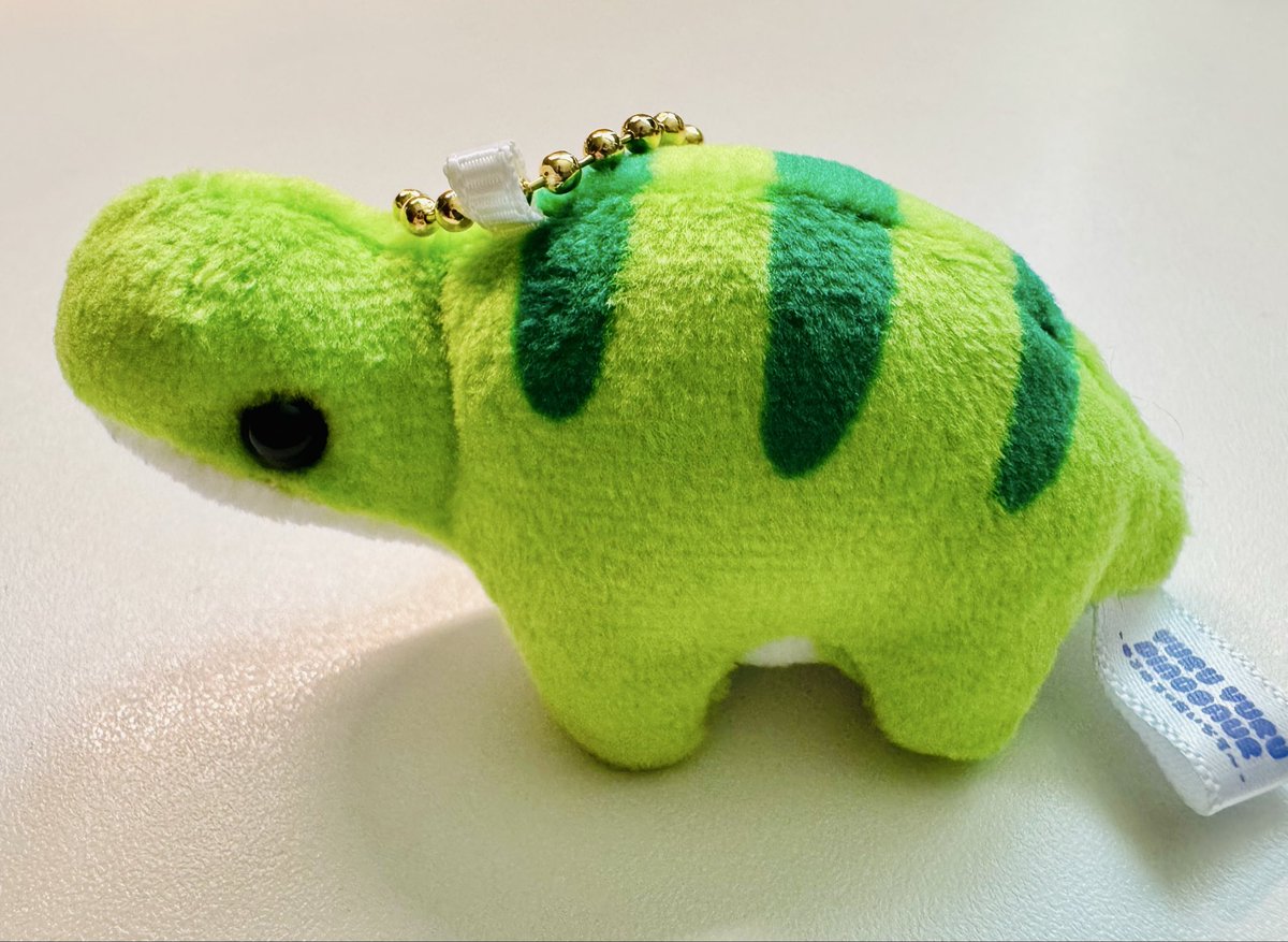 benjamin335's tweet photo. ガチャガチャで取れたゆるゆるだいなそ〜って恐竜のぬいぐるみがかわいい https://t.co/ulIwymakZ1