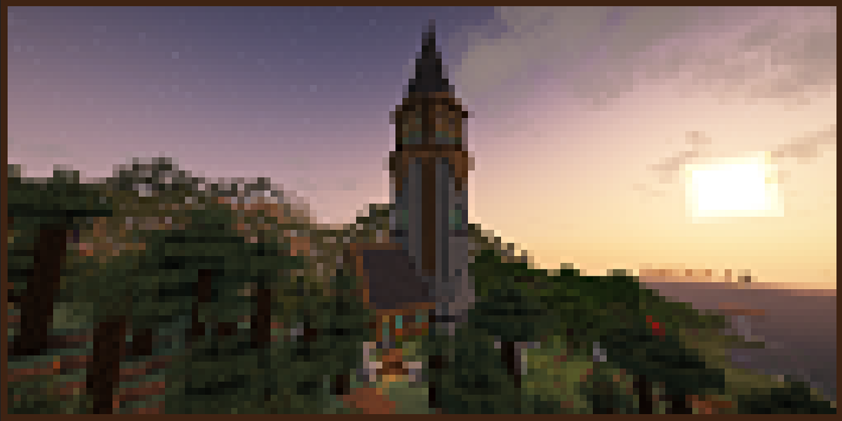 staruhn's tweet photo. These are all different worlds:

1. Path to the farming district (My first shared survival world with all of my siblings)
2. Minecraft Mob School (My siblings watched it a lot back in like 2013 and so built a school)
3. Explorer's Tower (My first Minecraft World, but new chunks) https://t.co/RVYfisivlx