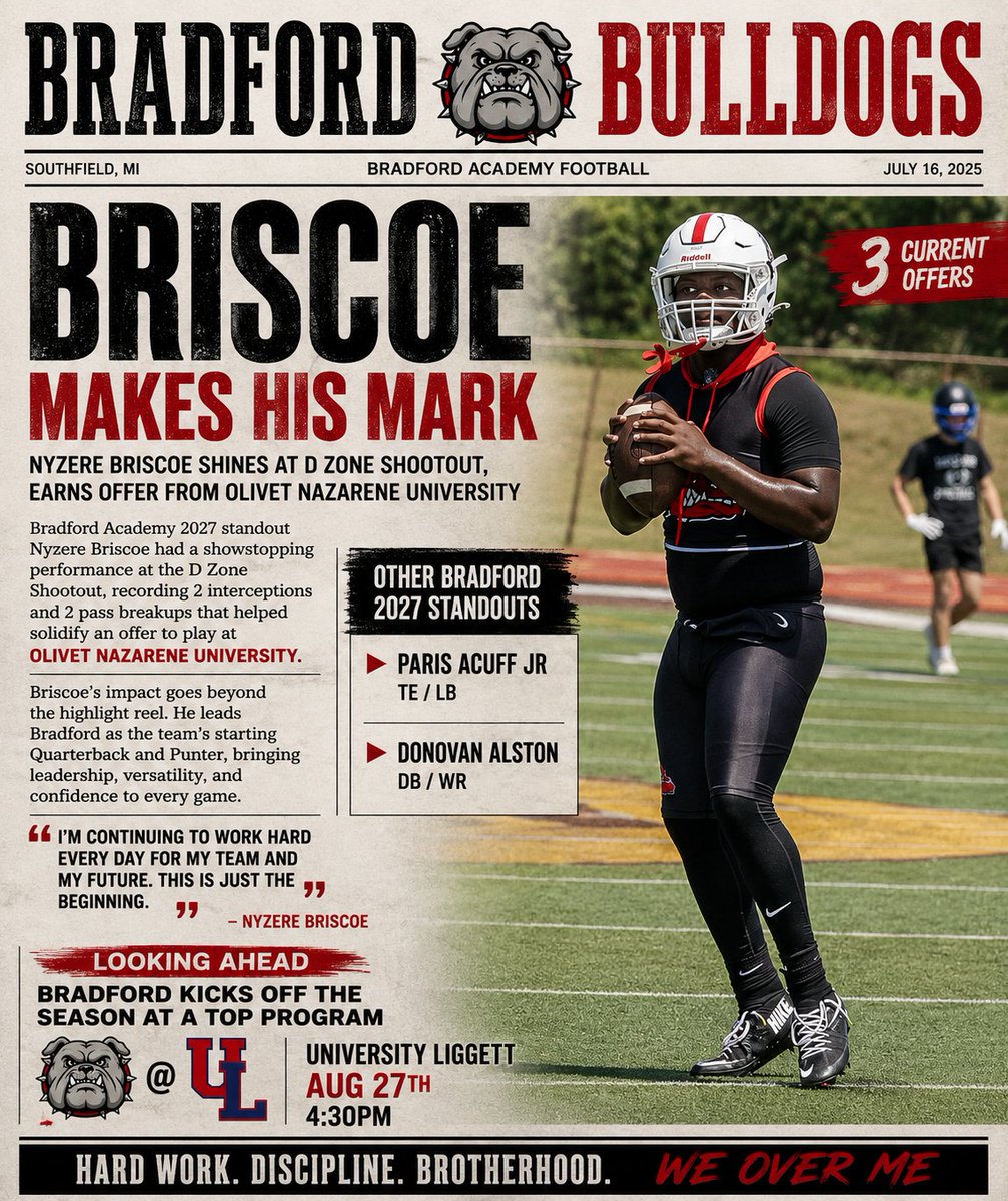 SFbradfordFB's tweet photo. @NyzereBriscoe56 @AcuffParis98760 @don11dadaa @CoachSims13 @DanteBarnes20 @CoachDeeHoward1 https://t.co/D3XGO0bDgS