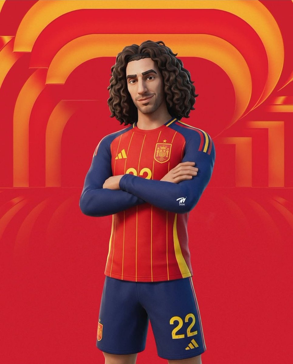 Twitchezealde9's tweet photo. ASI SERIA EL PACK EN FORNITE ( no es oficial pero podría ) #fortnite #VamosEspaña #mundialdefútbol2026 #España https://t.co/lH7KAmkFoi