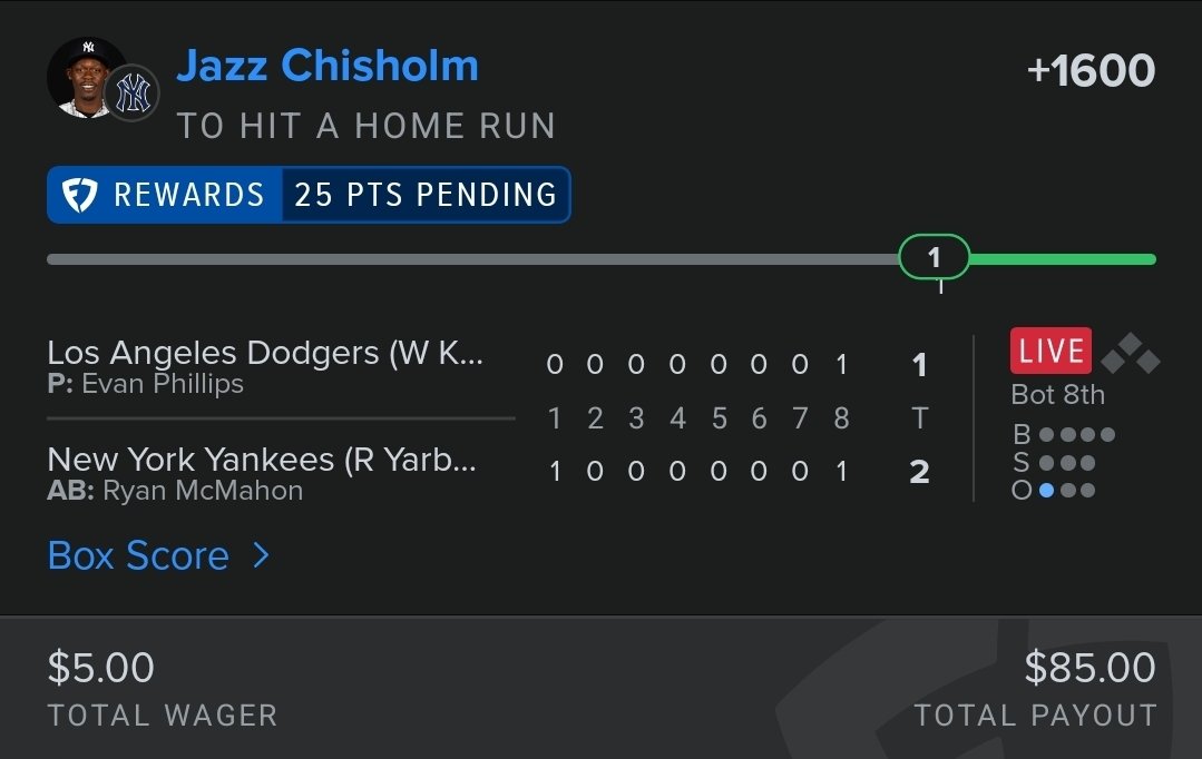 im2koo4u's tweet photo. @MLBHR Only win of the day and ill take it!! ✝️💜 https://t.co/BgRm3maNjW