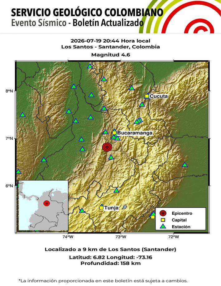 Servicio Geológico Colombiano tweet media