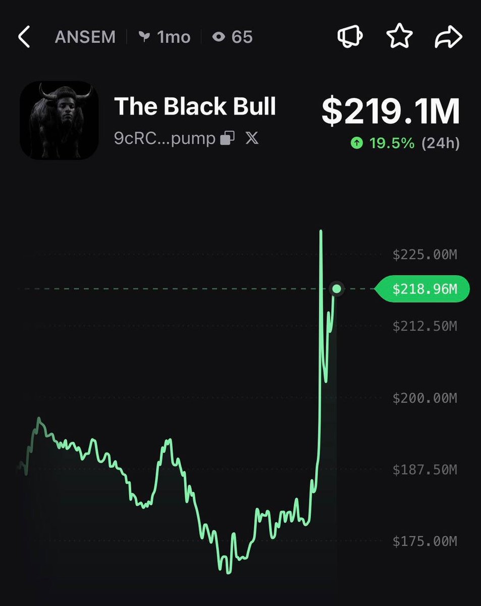 PumpfunEco's tweet photo. $ANSEM is rallying, currently up 20% in 24 hours 👀 https://t.co/LmqsbPIGNN