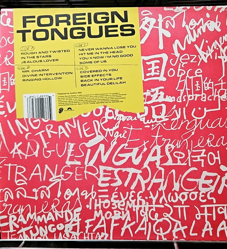 THEROLLINGSTONES #ローリングストーンズ #FOREIGNTONGUES #MICKJAGGER