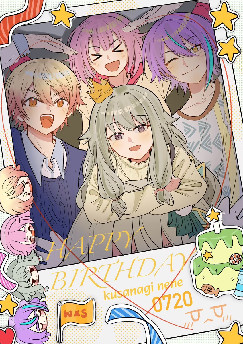 nenehaokeai's tweet photo. #草薙寧々誕生祭2026
生日快乐，和亲爱的朋友一直在一起吧！ https://t.co/kfjFohLdoG