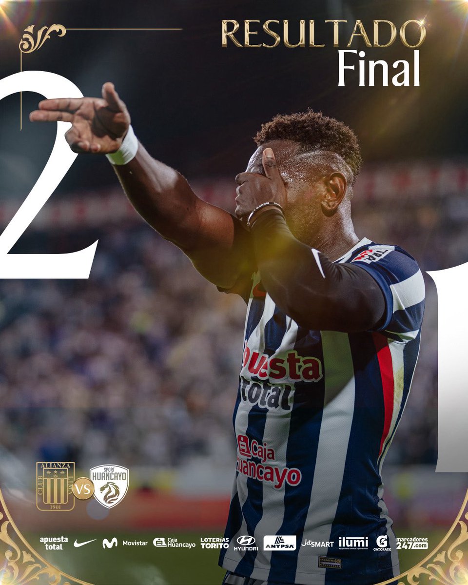 ClubALoficial's tweet photo. ⚪️ 𝐅𝐈𝐍𝐀𝐋 𝐃𝐄𝐋 𝐏𝐀𝐑𝐓𝐈𝐃𝐎 🔵

🏆 Fecha 1 Torneo Clausura @Liga1TeApuesto 

@ClubALoficial 2-1 @clubshuancayo 

#125AñosDeEternidad
#SeamosEternos https://t.co/IR4Wf3N9a0