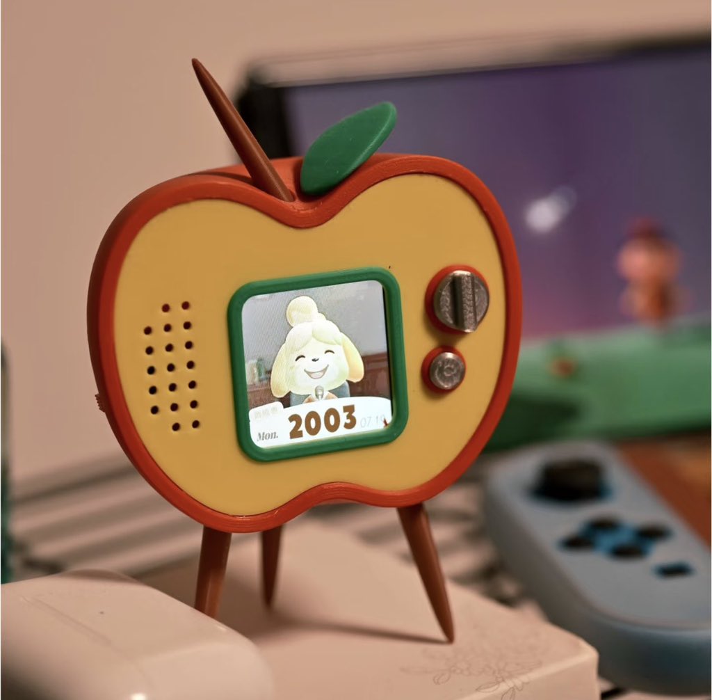 cuteee_all's tweet photo. 🍎📺 https://t.co/w2YYWjIYuD