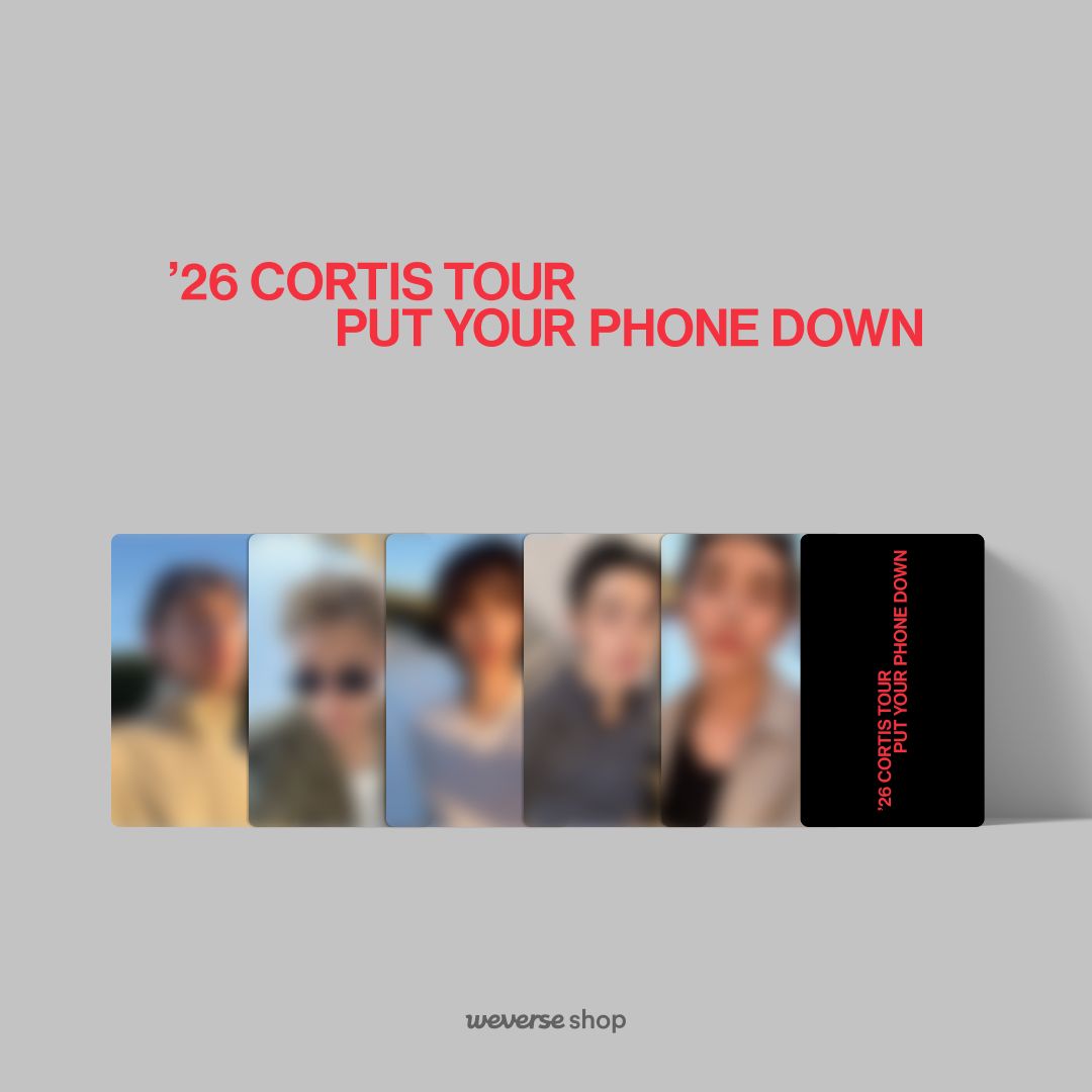 2026 CORTIS TOUR <PUT YOUR PHONE DOWN> 開催記念 オンライン商品購入
