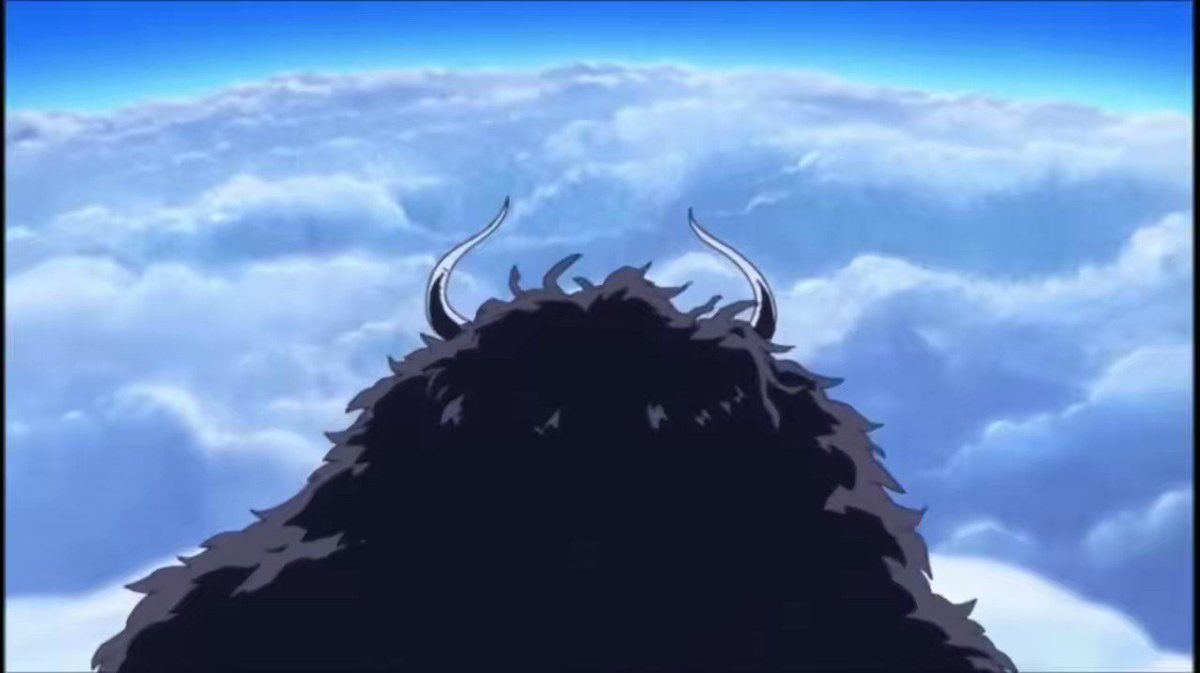 BlueDragonHaki's tweet photo. Kaidou jumped off a sky island and fell down at fast speed then suddenly crashed in front of the reader.

“ I STILL CANNOT DIE!!!!!!!!!!!!!!!!!!!!!!” He screamed into the heavens with his monstrous voice. https://t.co/vdVNOLKJbP