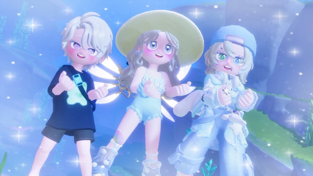 x7s3smn's tweet photo. やっと揃った3人♡
りょんちゃんはじめまして⸝⸝> ᴗ <⸝⸝🍒 https://t.co/IgeqII7O5g