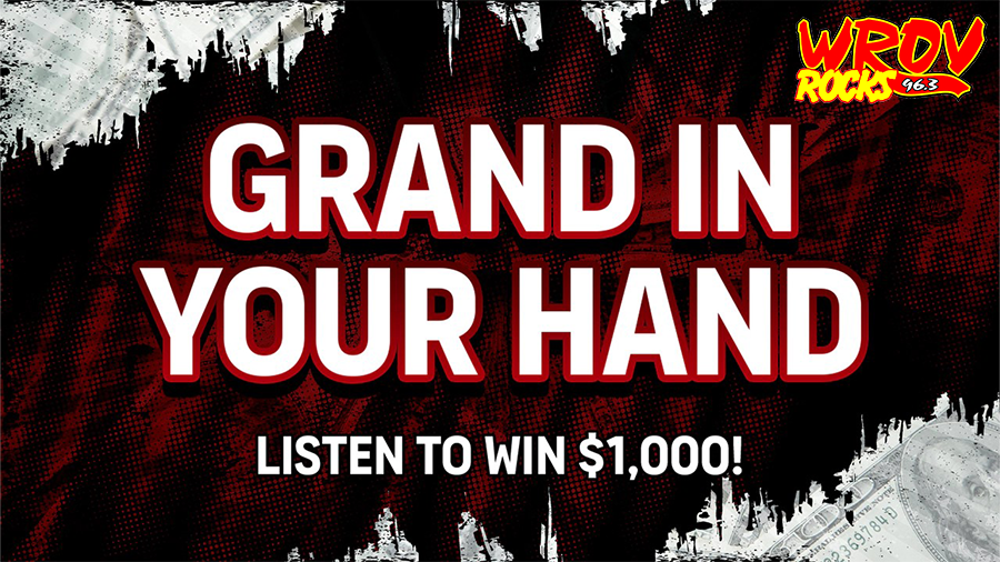 ROVRocks's tweet photo. Listen To Win $1,000 With Grand in Your Hand And 96.3 ROV! #iHeartRadio

Weekdays from 9 am 'til 5 pm, listen for the nationwide keyword, then enter it at our website, https://t.co/lrpnpor2DV, for your chance to win $1,000!

https://t.co/hGKaH7eE09 https://t.co/7yDZ1MM1zc