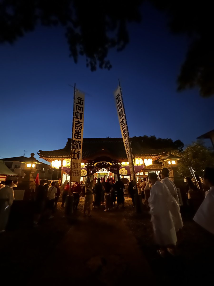 Gurokenken's tweet photo. お祭り最終日の昨日は行列！
無事に終了しました〜☺️ https://t.co/r16U2ItGUP