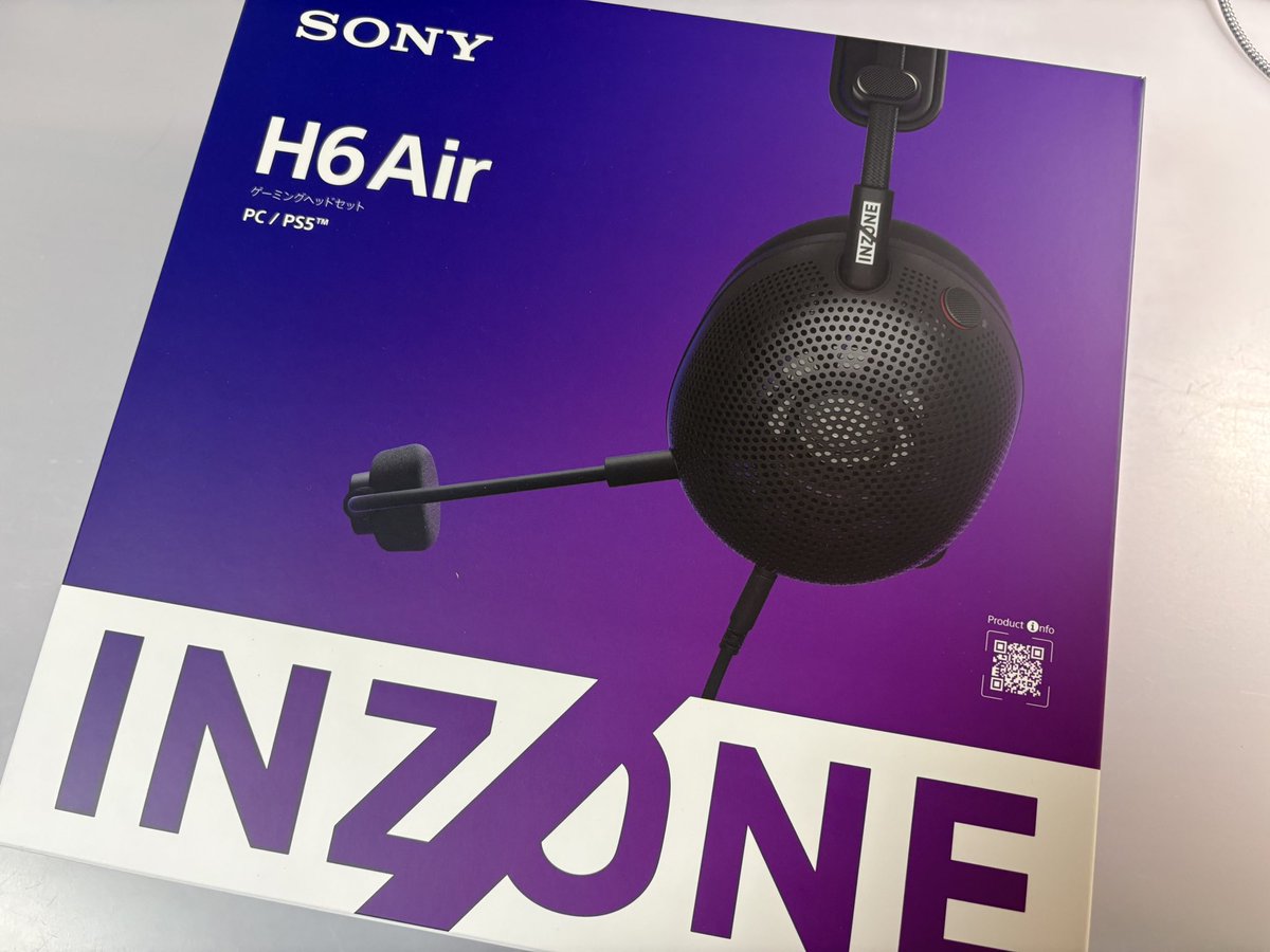junjunkb's tweet photo. 3

SONY

INZONE H6 Air

やっぱりソニーが好き（汗） https://t.co/sqhavnW4am