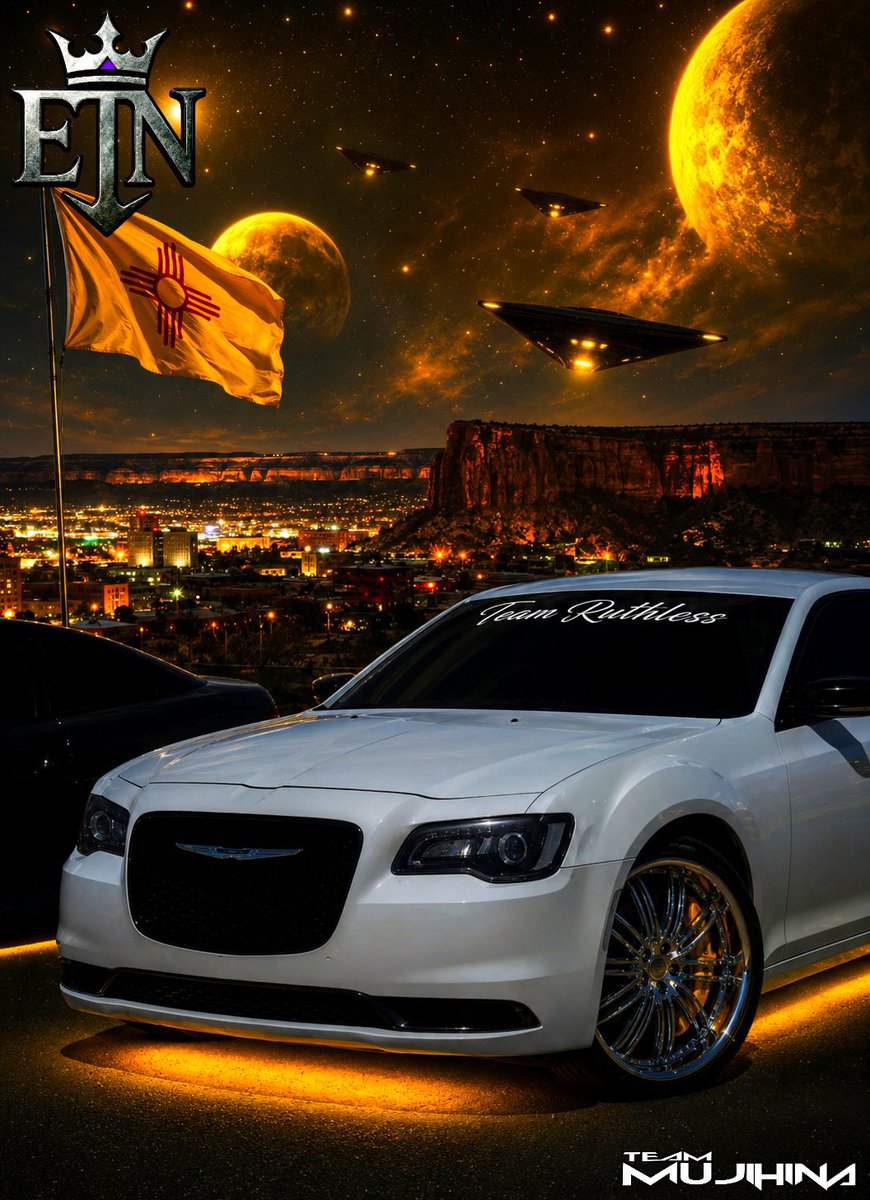 RachellBellucci's tweet photo. Team Ruthless 💛
-------------
- Team Ruthless Is Universal 🔥
- Chrysler 300 Is Aura Farmin! 
- Vehicle Owner: Nay!
---------
- Sponsored By: Elite Team Network 
- Member Of: Team Ruthless CC
- Representing Farmington New Mexico
---------
- Team Ruthless CC TM 2026 https://t.co/iZZG965qcT