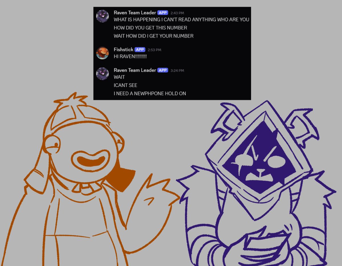 daily raven team leader doodles tweet media
