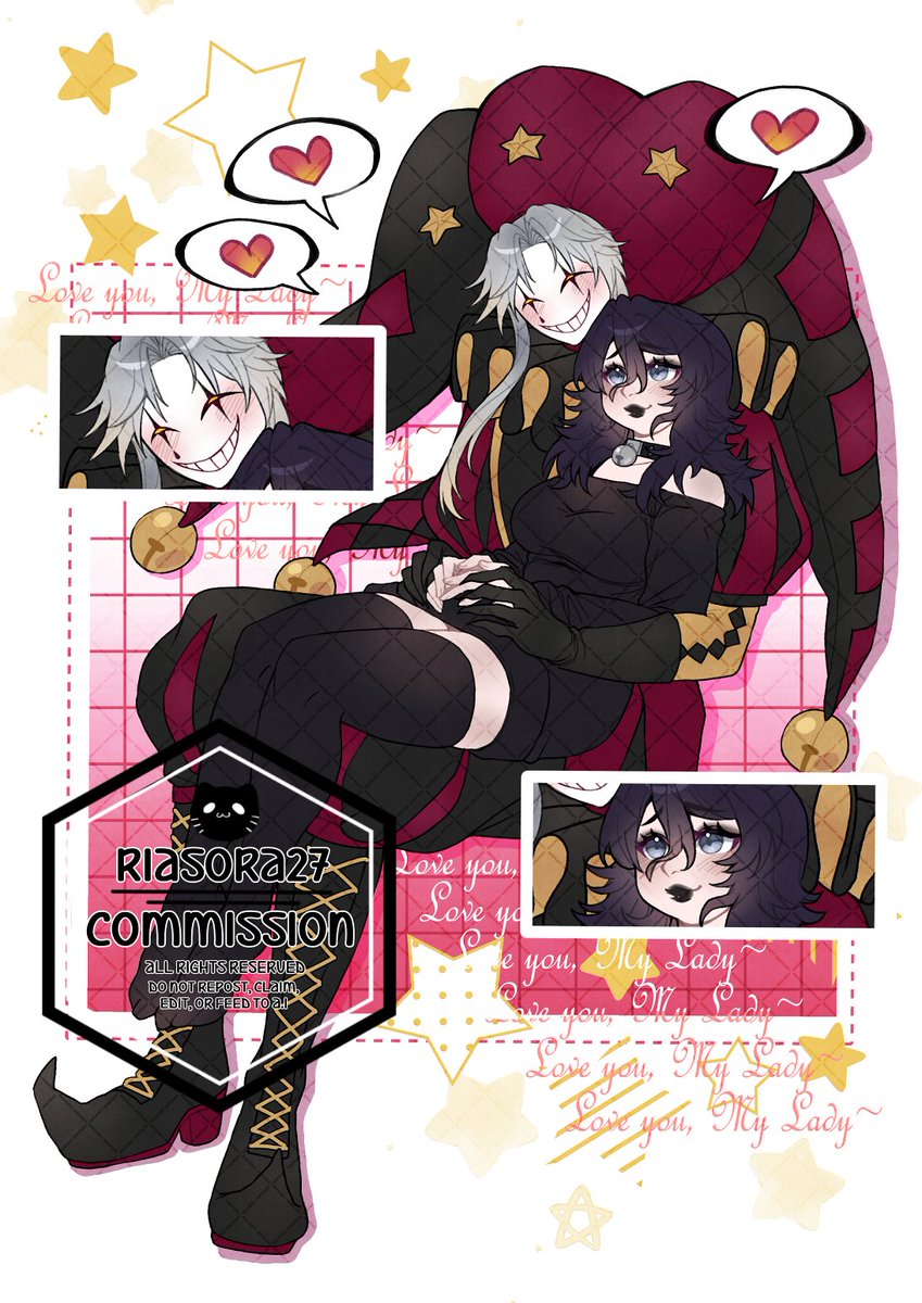 riasora27_alt's tweet photo. Flat Colored Commish for MaamMercy on #VGen
Thanks for the opportunity~ 💖✨

#originalcharacter #tfcfanart #thefreakcircuspierrot https://t.co/HAPF1IsjJK