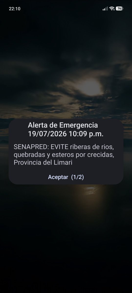 RodrigoECC's tweet photo. #Ovalle #sistemafrontal se emite nueva alerta de emergencia SAE https://t.co/Wdpk3hBjn8