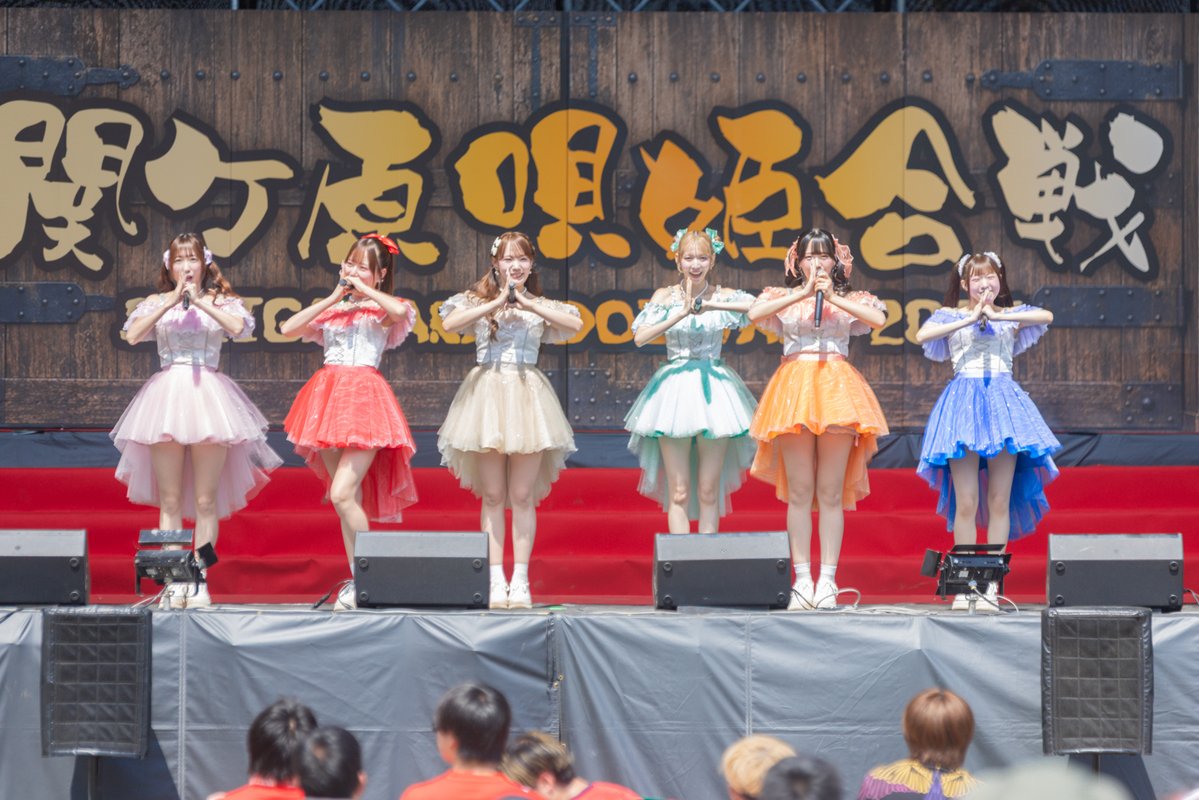 _IDOLWARS's tweet photo. ◢◤
#関ケ原唄姫合戦2026 ライブフォト📸
◥◣

SEKIGAHARA IDOL WARS 2026
⚔️徳川ステージ　アルテミスの翼さんです！

-----------
💻公式HP
https://t.co/TGy6BPT1Eh

🎫チケット
https://t.co/BjEzkhaYLD
-----------

#伝説の夏
#関ケ原唄姫合戦 https://t.co/RwJak64cDD