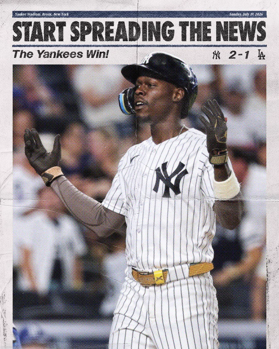 FINAL: Yankees 2, Dodgers 1. 