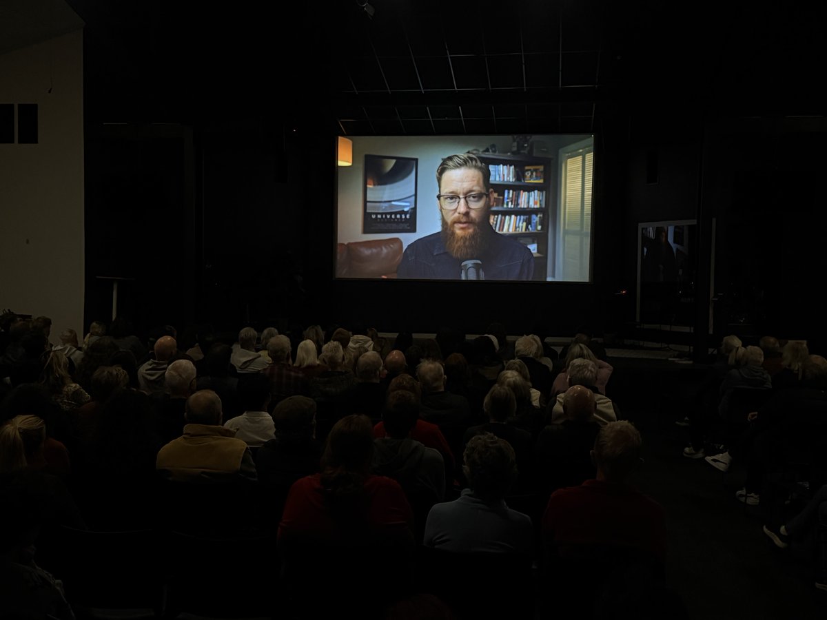 ThinkingNZ's tweet photo. 🎬 Tauranga was one of six NZ locations screening Universe Designed on Friday, with 200 people joining us for the premiere.

Nearly 2,000 people attended FREE screenings nationwide.

Still to come:

📍 Whanganui – 24 July
📍 Whangārei – 25 July
📍 Auckland – 28 July https://t.co/LsiY0XNX6K