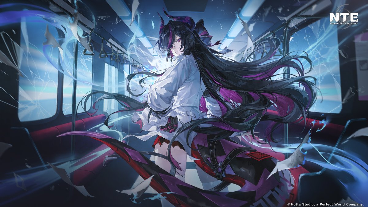 NTE_JP's tweet photo. 【壁紙プレゼント】

「NTE」Ver.1.2 #真紅 の壁紙公開！
これからもどんどんお届けします📷

#NTE #NTEネバエバ https://t.co/P5RKvgkRE6
