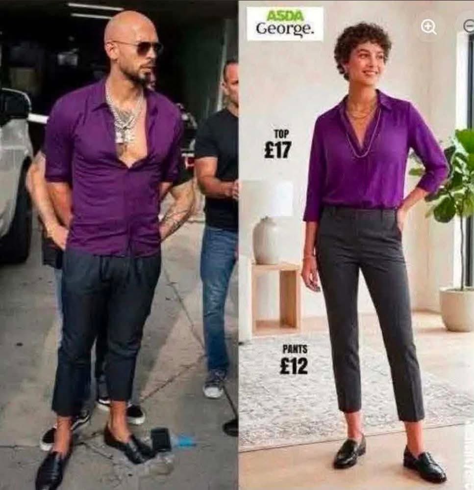 big_swanson's tweet photo. @primetateHQ This is y’all’s “masculinity” influencer?

Does this outfit come with or without the closet? https://t.co/u7IcLbQkFN